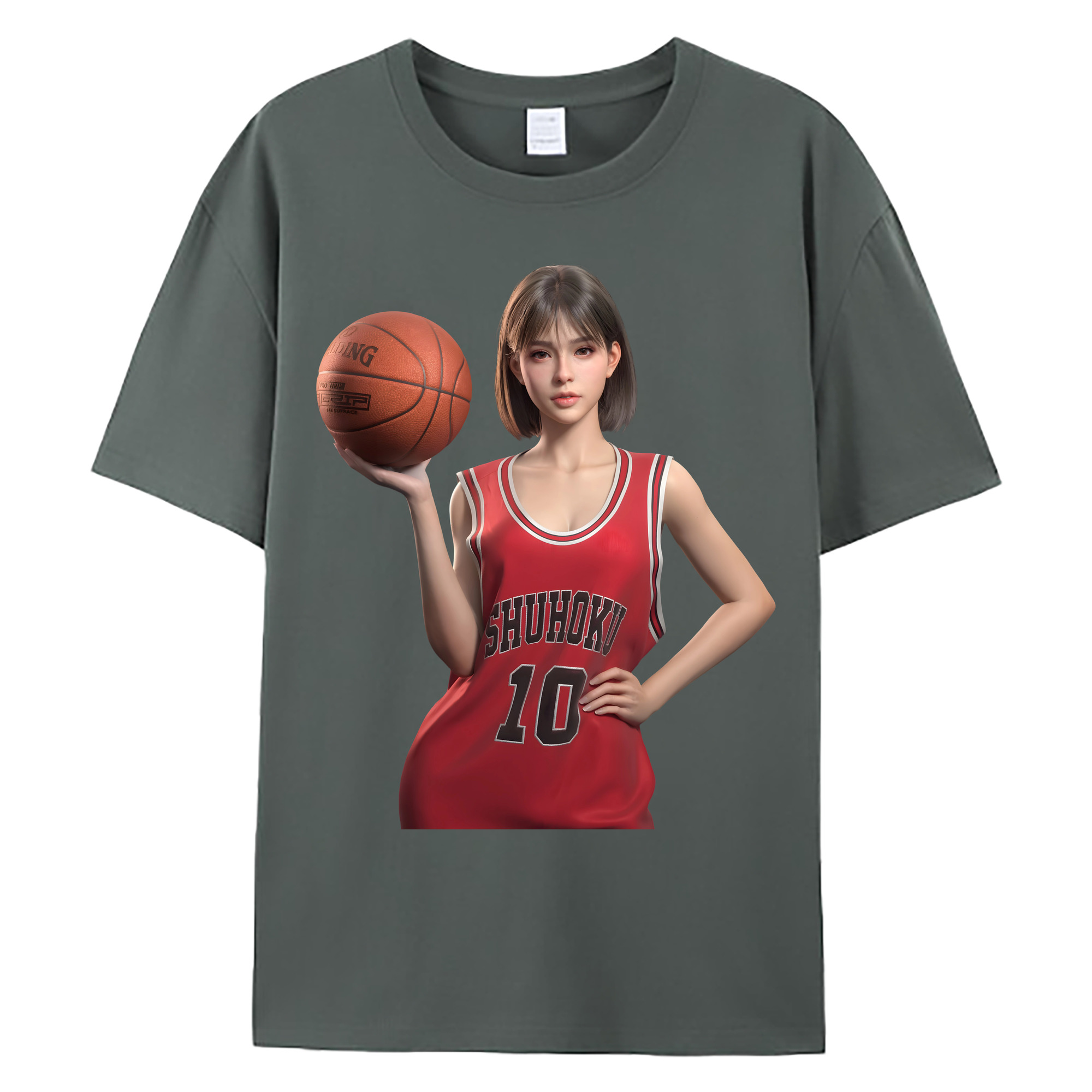 （画像用） SLAM DUNK／スラムダンク 綿100％ メンズ半袖Tシャツ｜肌触りやわらか＆通気性